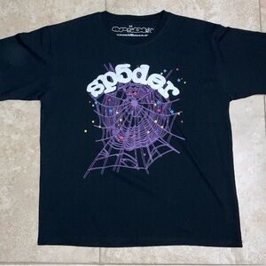 Black Spider Graphic Men's Tee
